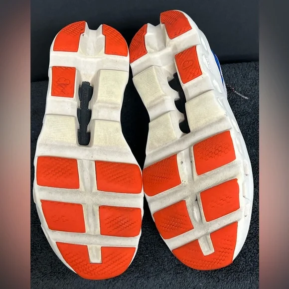 On Mens Cloudmonster 61.98653 Frost Cobalt Blue Running Shoes Sneakers Size 7.5 - Picture 8 of 11